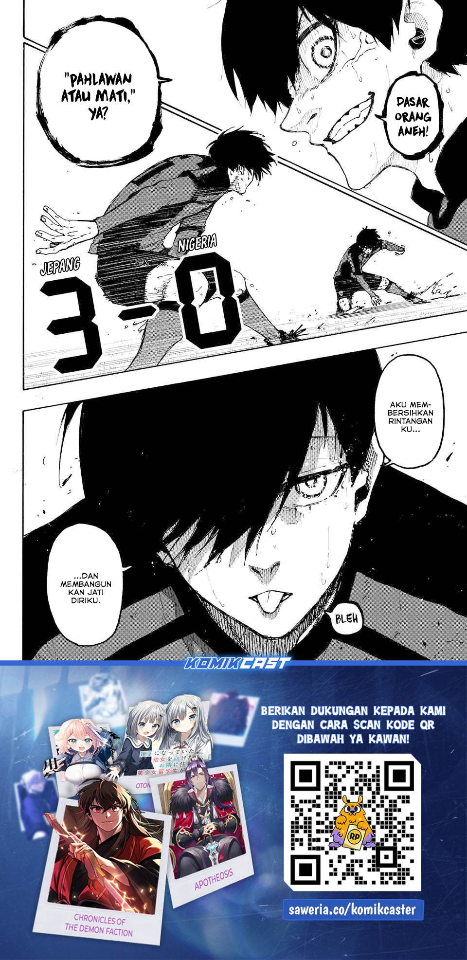 Blue Lock Chap 320 - Next Chap 321
