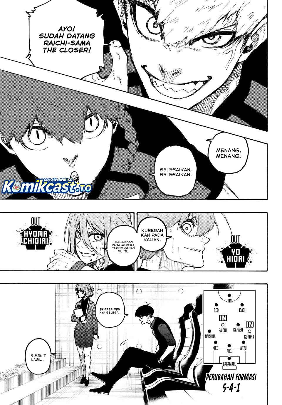 Blue Lock Chap 322 - Next Chap 323