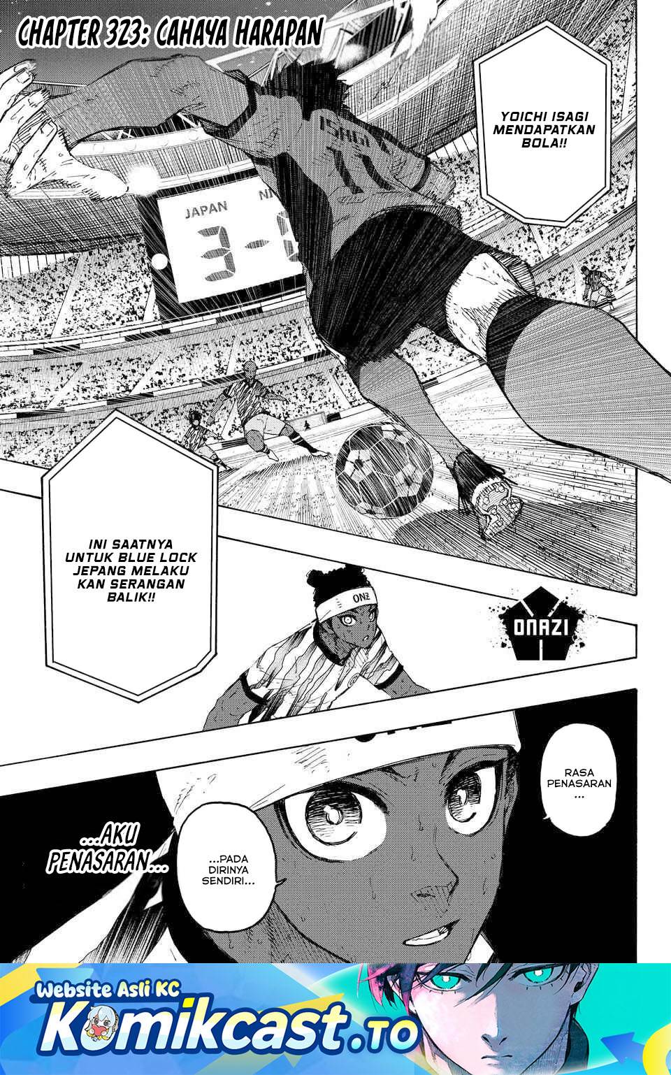 Blue Lock Chap 323 - Next Chap 324