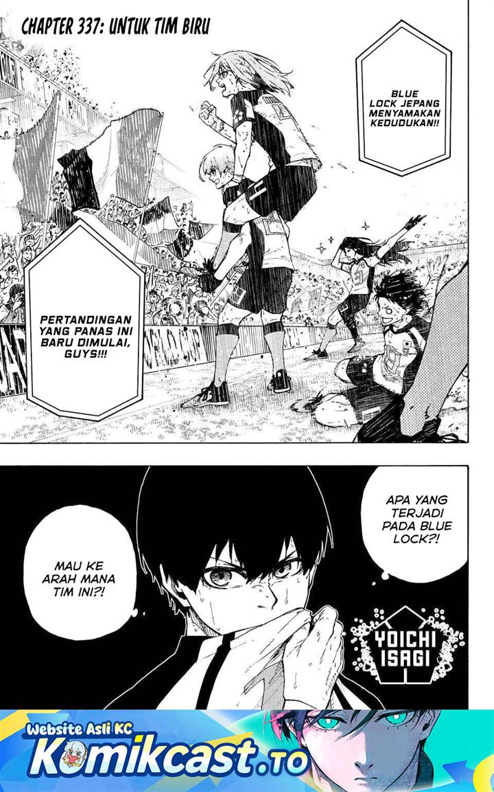Blue Lock Chap 337 - Next Chap 338