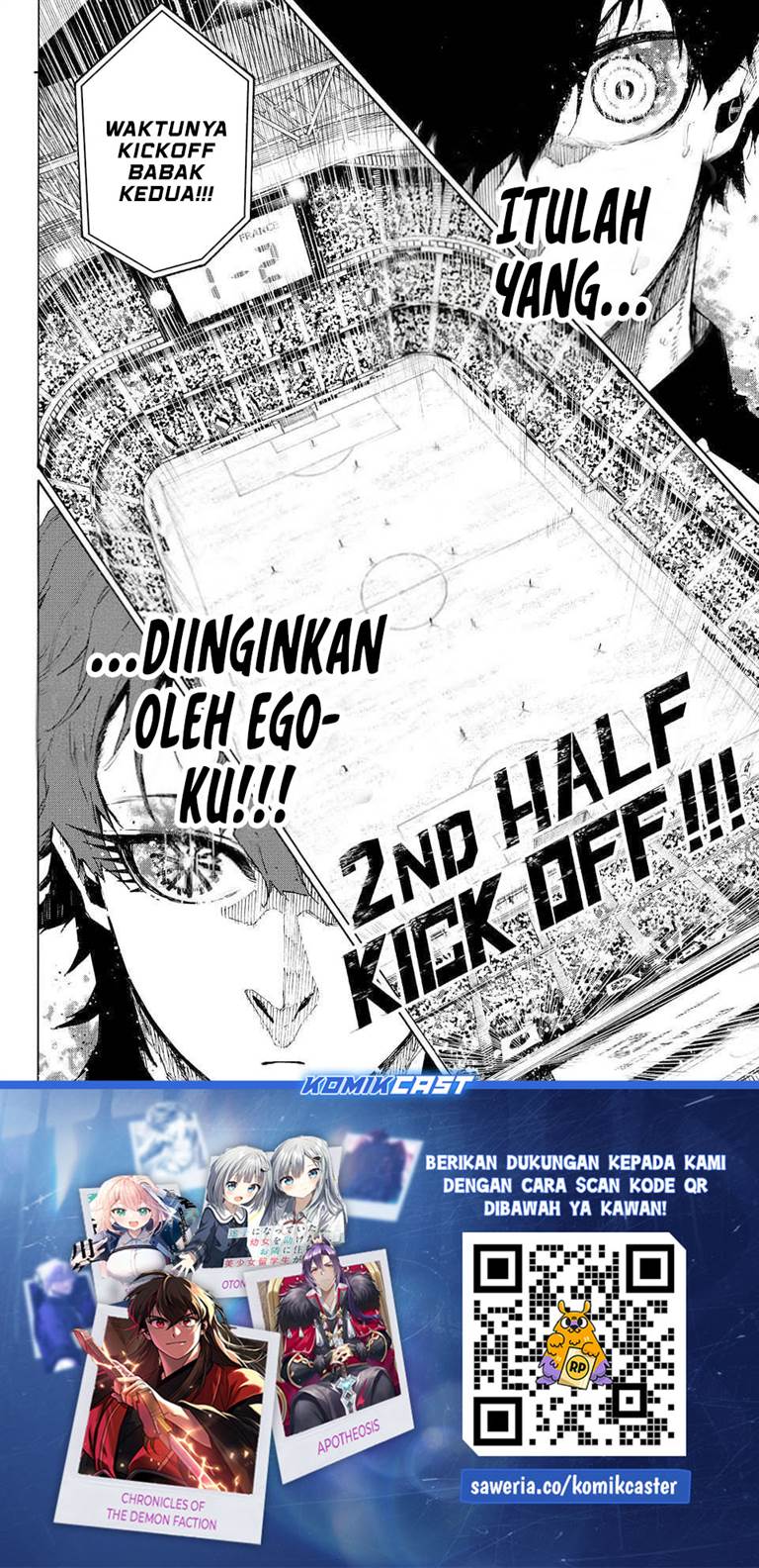 Blue Lock Chap 339 - Next Chap 340
