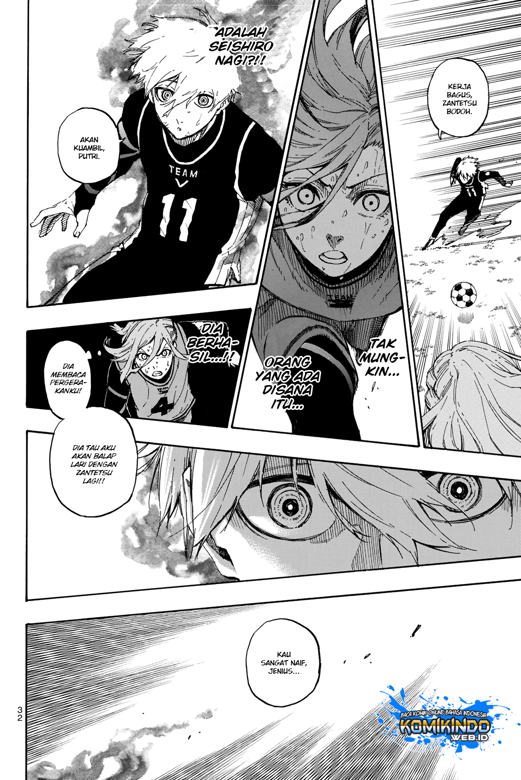 Blue Lock Chap 33 - Next Chap 34