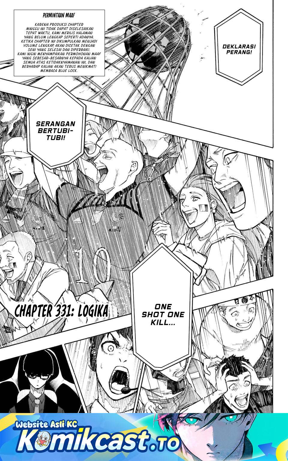 Blue Lock Chap 331 - Next Chap 332