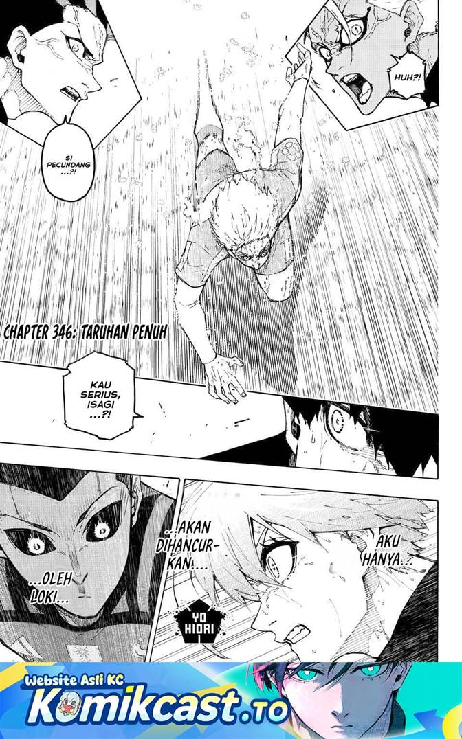 Blue Lock Chap 346 - Next Chap 347