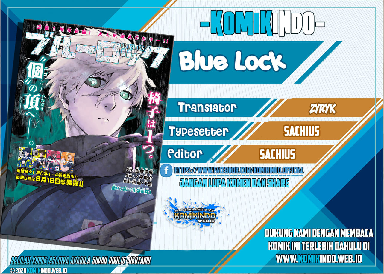 Blue Lock Chap 34 - Next Chap 35