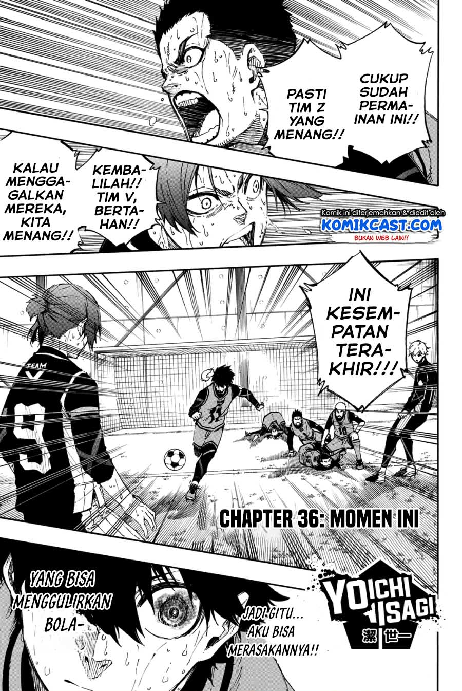 Blue Lock Chap 36 - Next Chap 37