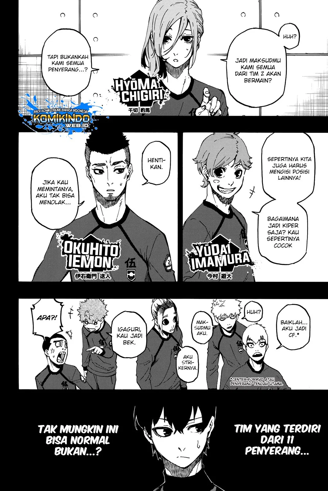 Blue Lock Chap 4 - Next Chap 5