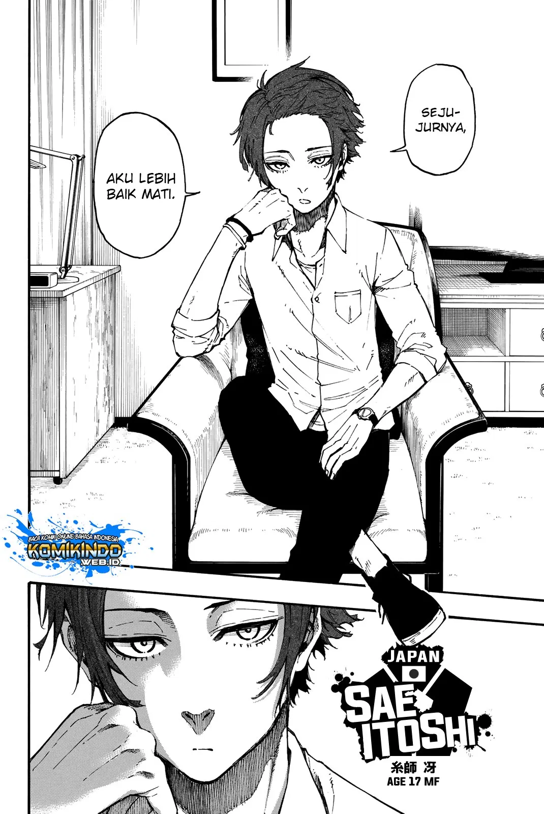 Blue Lock Chap 4 - Next Chap 5