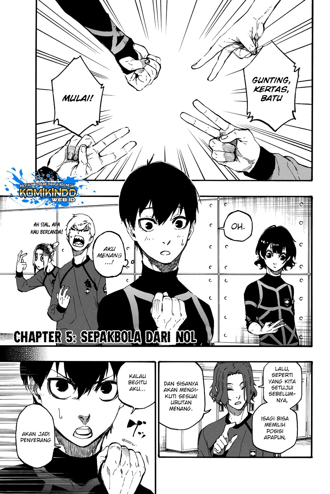 Blue Lock Chap 5 - Next Chap 6