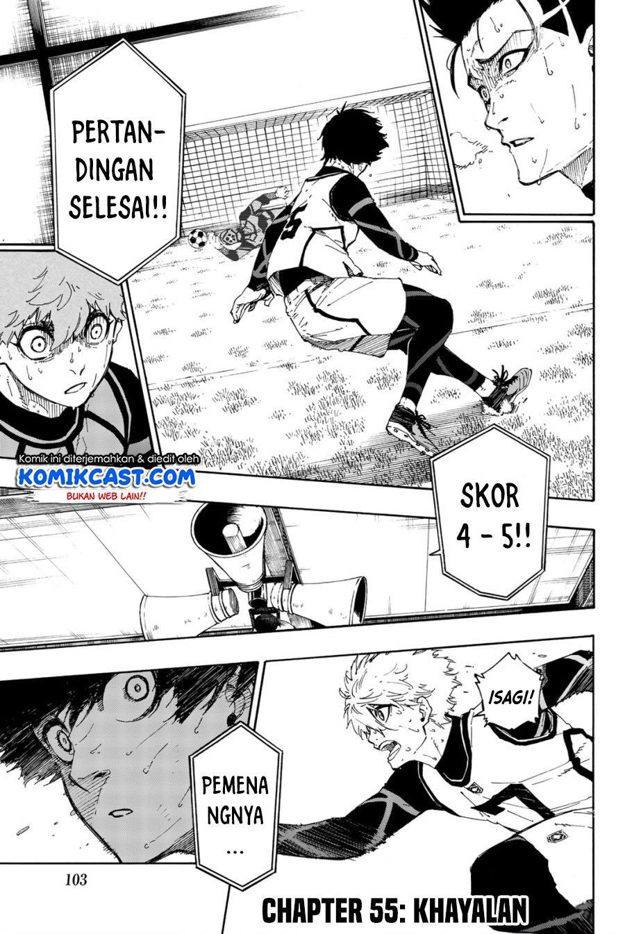 Blue Lock Chap 55 - Next Chap 56