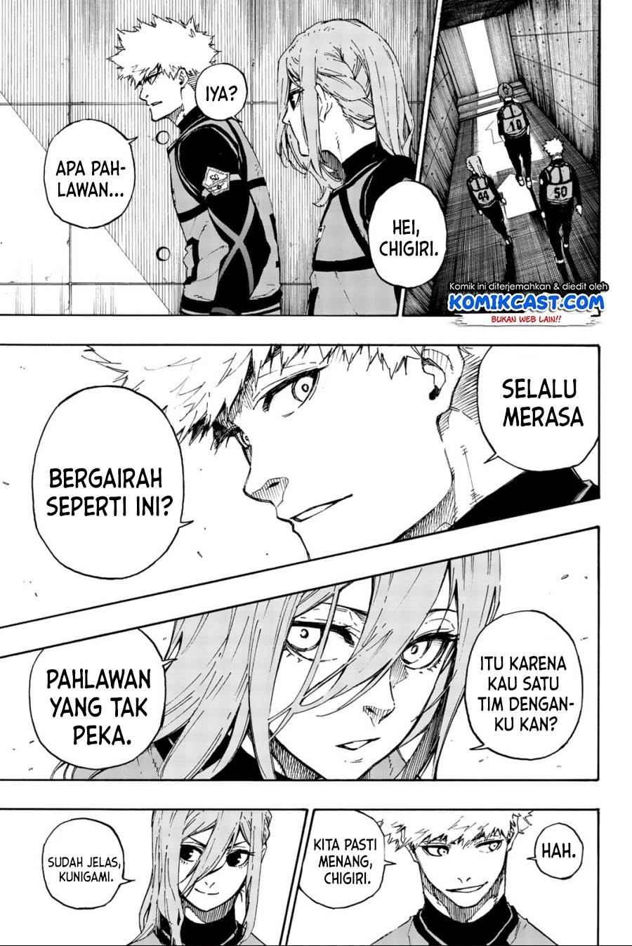 Blue Lock Chap 58 - Next Chap 59