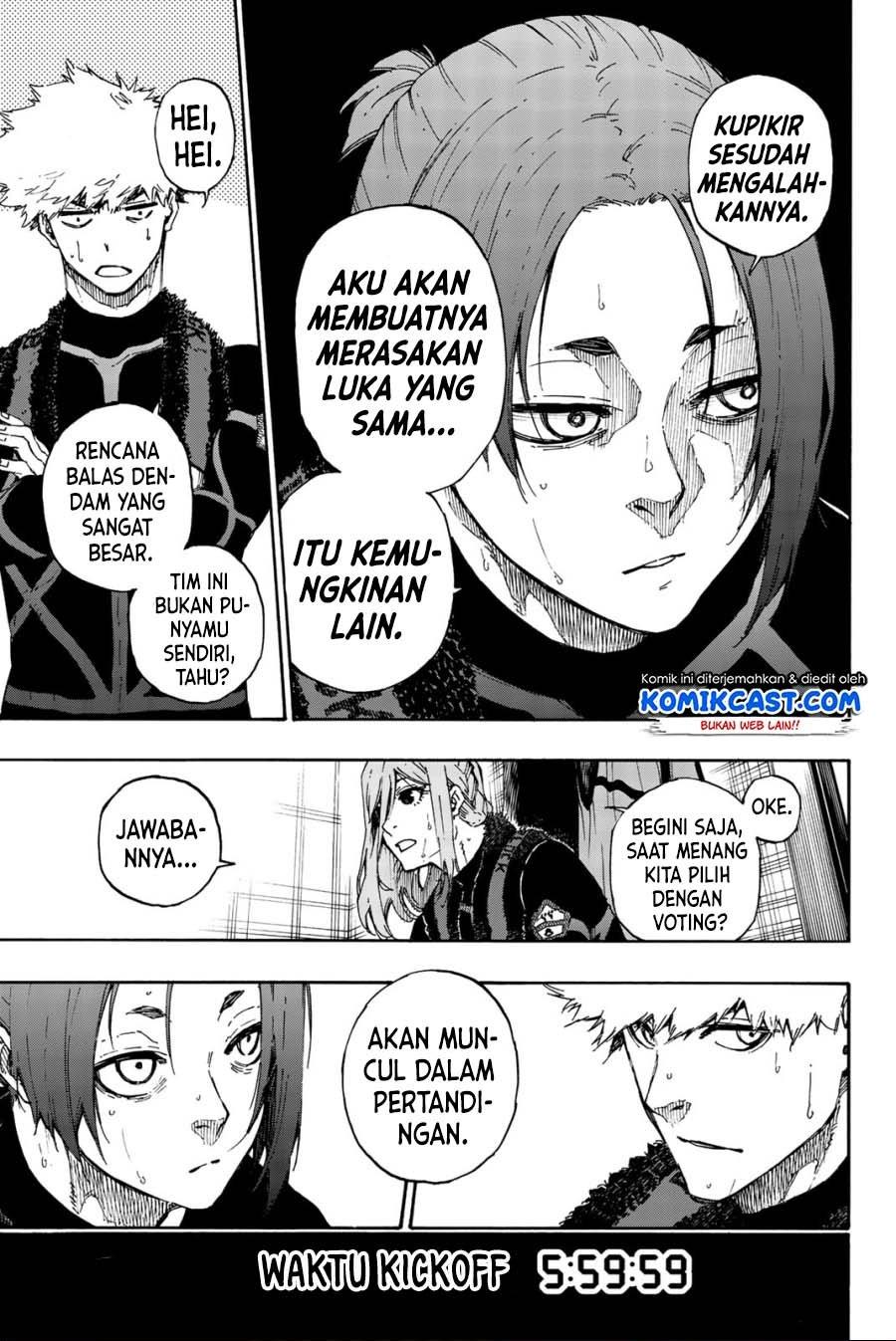 Blue Lock Chap 58 - Next Chap 59