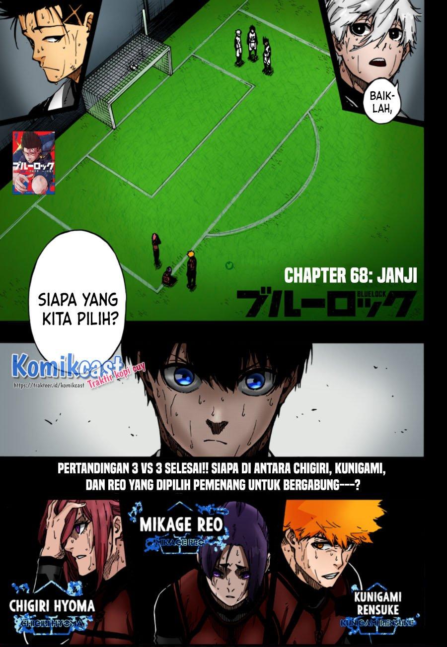Blue Lock Chap 68 - Next Chap 69