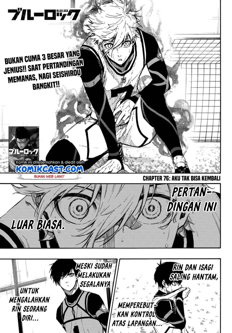 Blue Lock Chap 76 - Next Chap 77