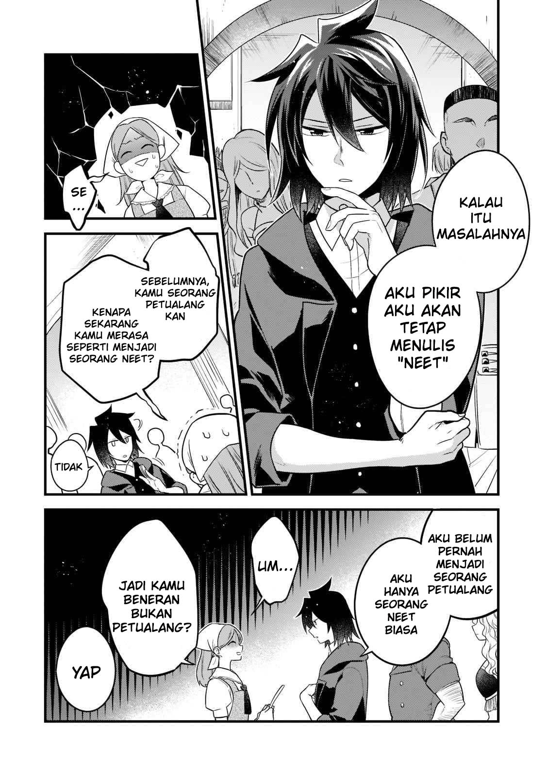 Mukiryoku Neet na Moto Shindou, Boukensha ni naru Chap 2 - Next Chap 3