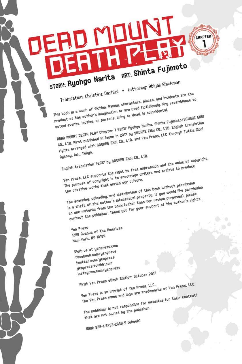 Dead Mount Death Play Chap 1 - Next Chap 2