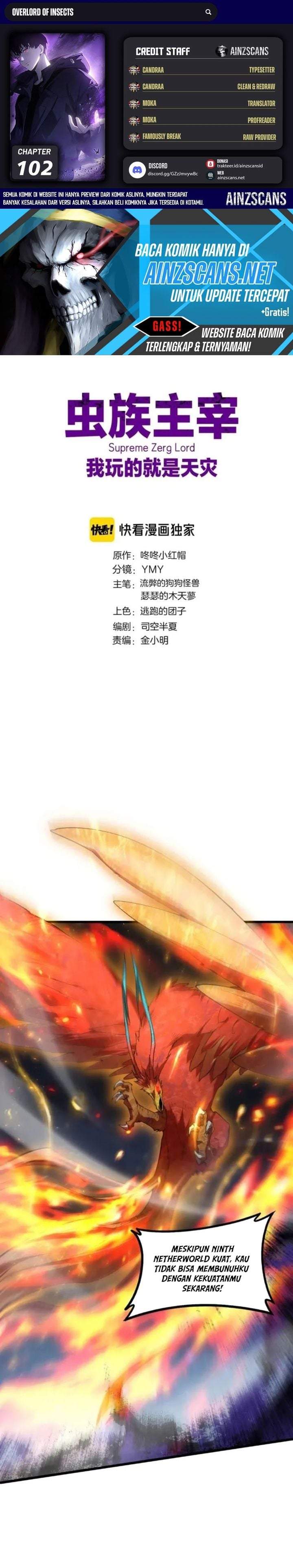 Overlord of Insects Chap 102 - Next Chap 103