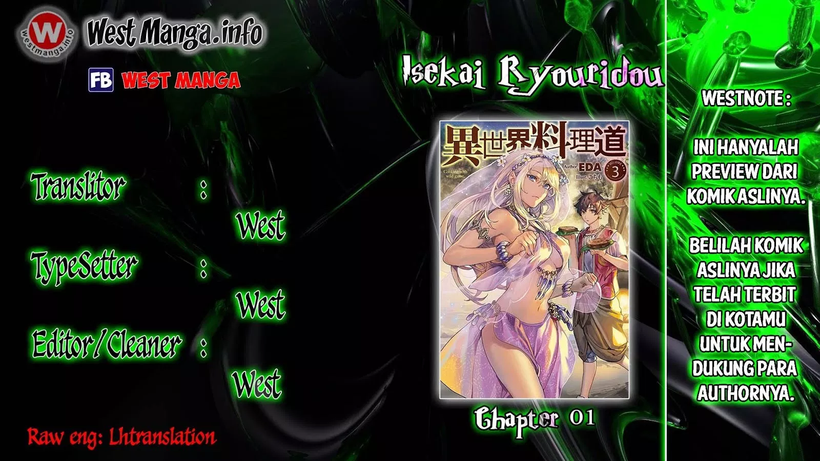Isekai Ryouridou Chap 1 - Next Chap 2