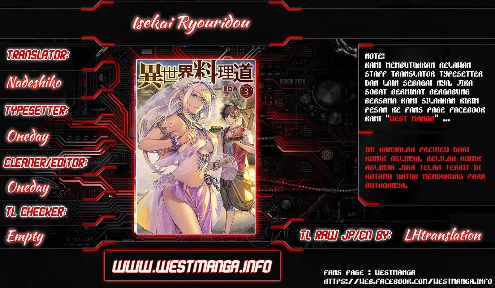 Isekai Ryouridou Chap 7 - Next Chap 8