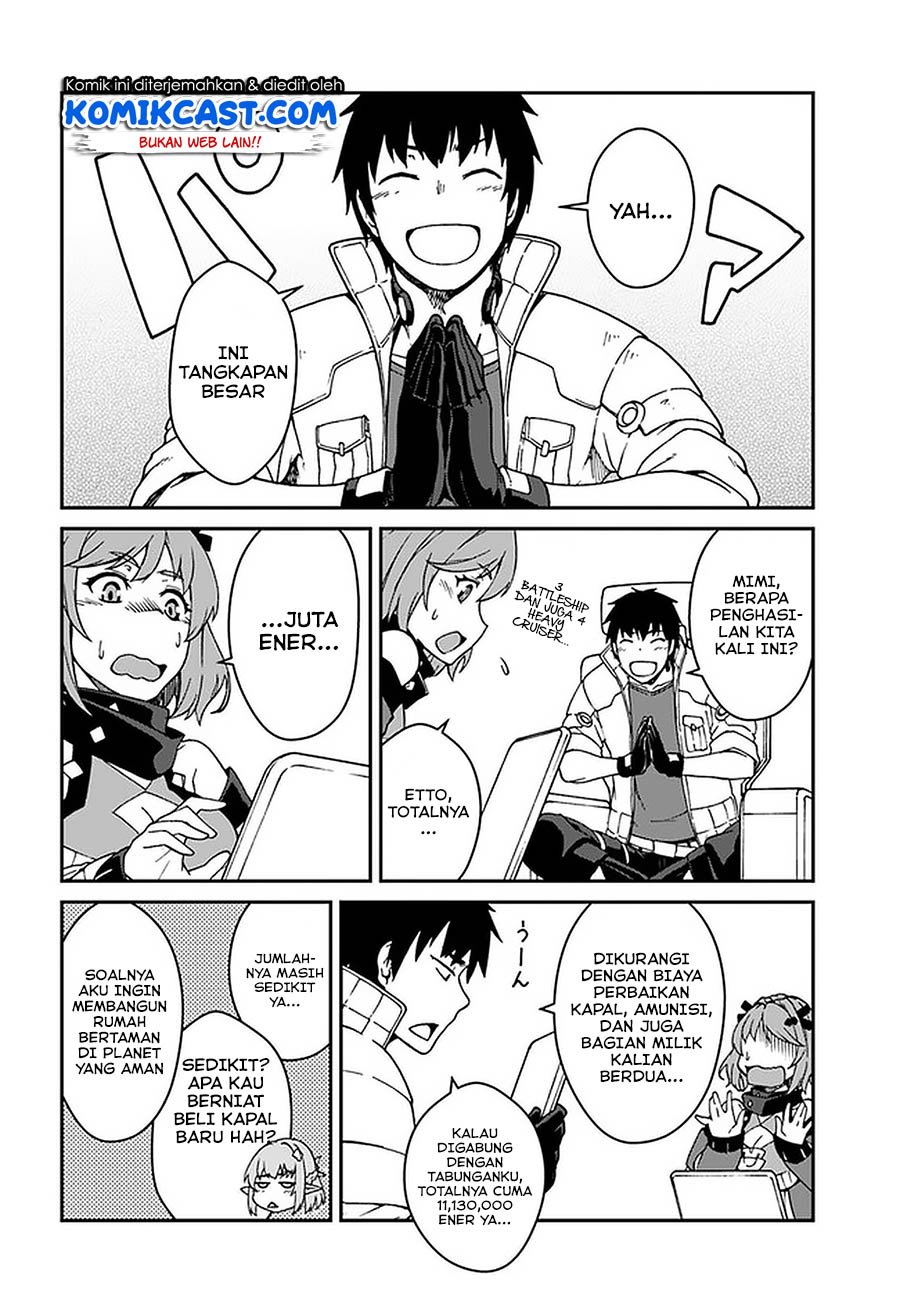 Mezametara Saikyou Soubi to Uchuusen-mochi Datta no de, Ikkodate Mezashite Youhei Toshite Jiyuu ni Ikitai Chap 10.2 - Next Chap 11.2