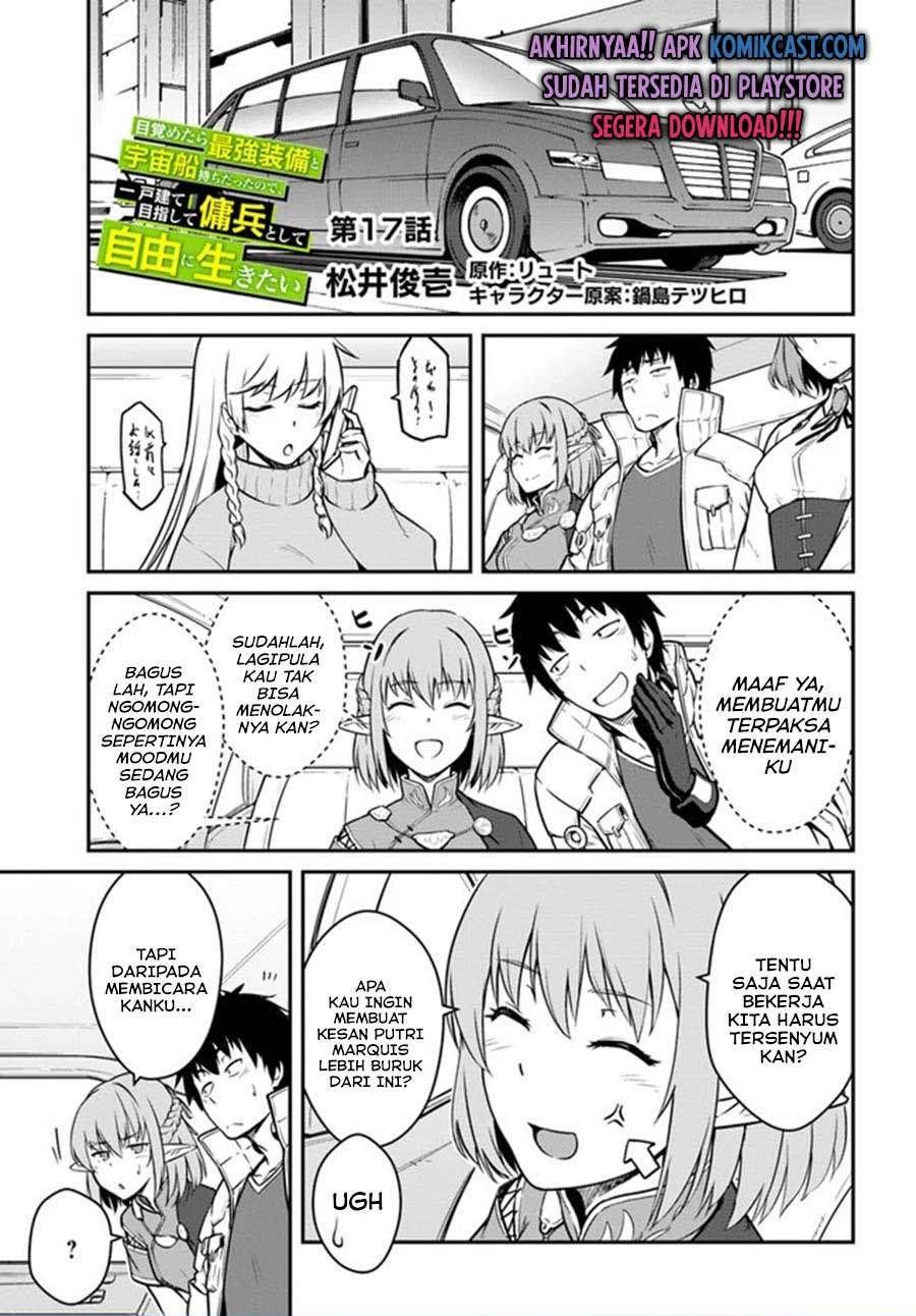 Mezametara Saikyou Soubi to Uchuusen-mochi Datta no de, Ikkodate Mezashite Youhei Toshite Jiyuu ni Ikitai Chap 17.1 - Next Chap 18.1