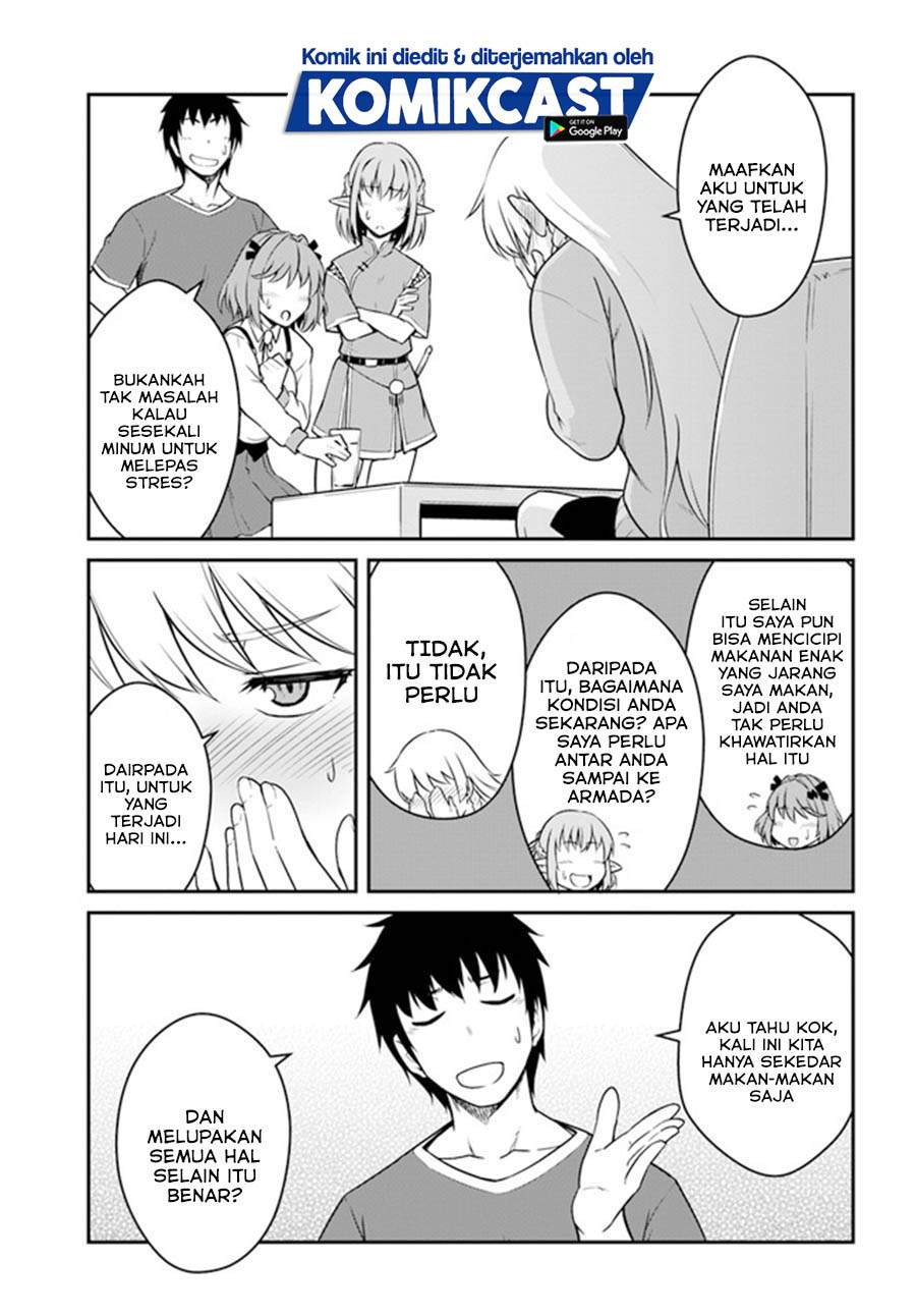 Mezametara Saikyou Soubi to Uchuusen-mochi Datta no de, Ikkodate Mezashite Youhei Toshite Jiyuu ni Ikitai Chap 17.2 - Next Chap 18.2