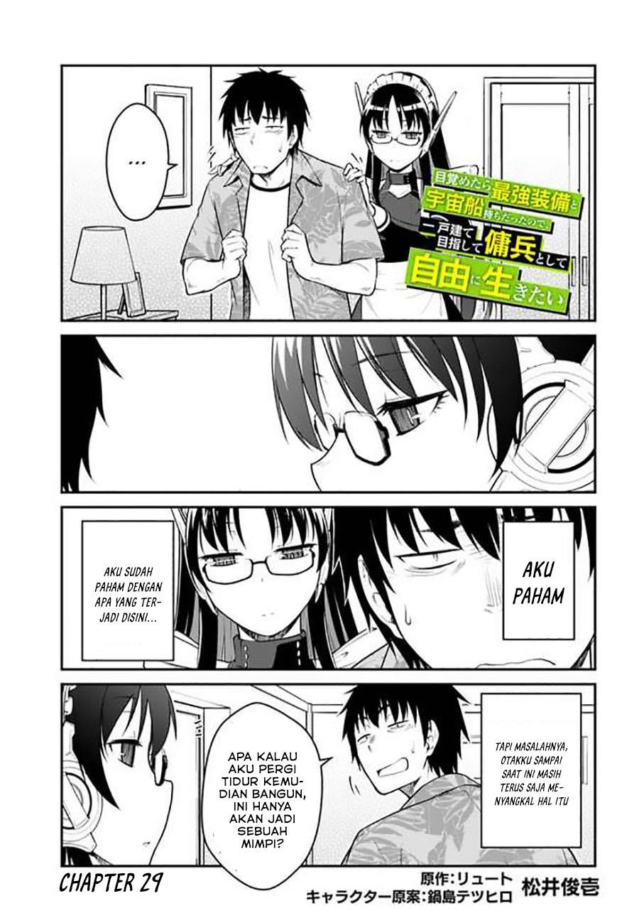 Mezametara Saikyou Soubi to Uchuusen-mochi Datta no de, Ikkodate Mezashite Youhei Toshite Jiyuu ni Ikitai Chap 29.1 - Next Chap 30.1