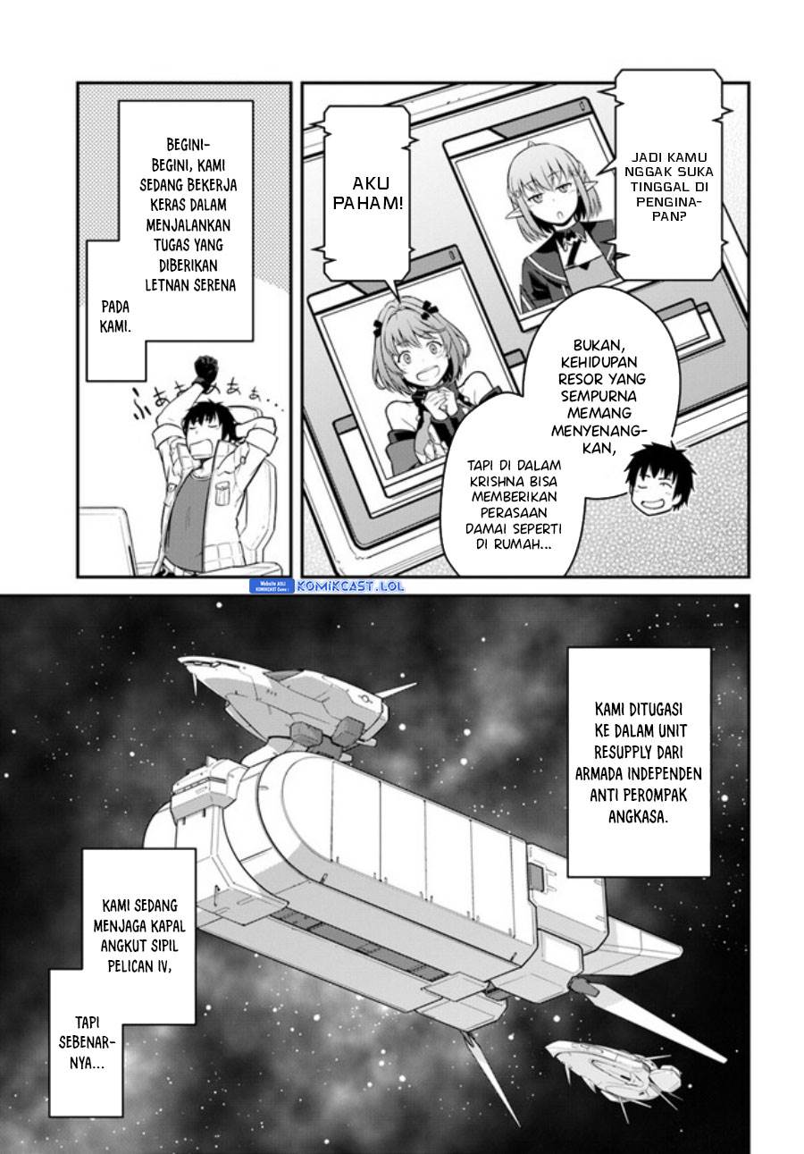 Mezametara Saikyou Soubi to Uchuusen-mochi Datta no de, Ikkodate Mezashite Youhei Toshite Jiyuu ni Ikitai Chap 32.1 - Next Chap 33.1