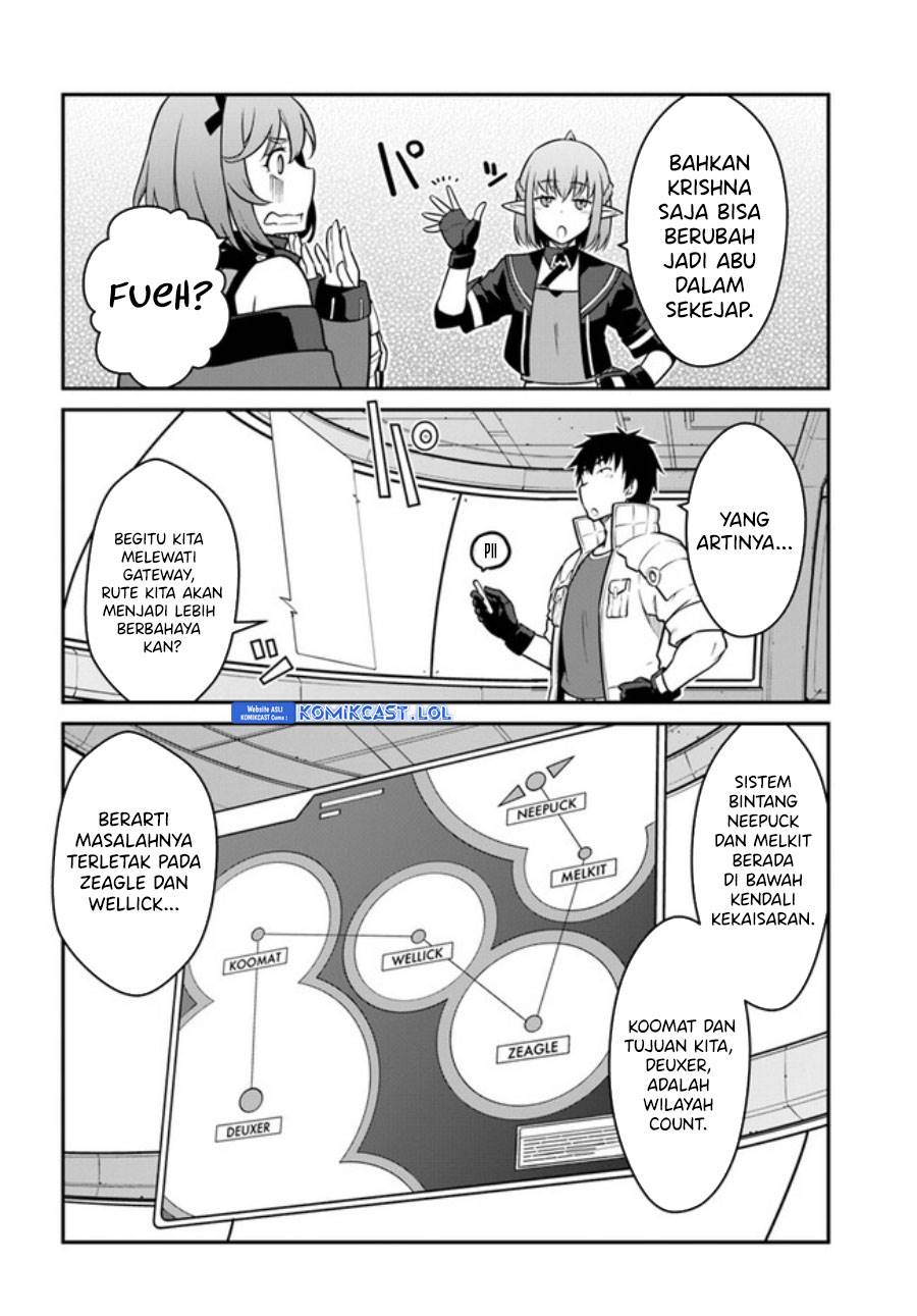 Mezametara Saikyou Soubi to Uchuusen-mochi Datta no de, Ikkodate Mezashite Youhei Toshite Jiyuu ni Ikitai Chap 36.1 - Next Chap 37.1
