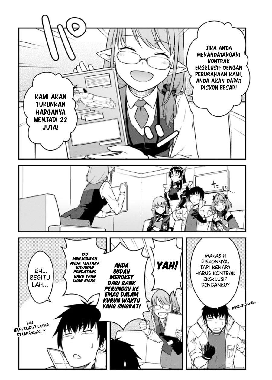 Mezametara Saikyou Soubi to Uchuusen-mochi Datta no de, Ikkodate Mezashite Youhei Toshite Jiyuu ni Ikitai Chap 40.1 - Next Chap 41.1