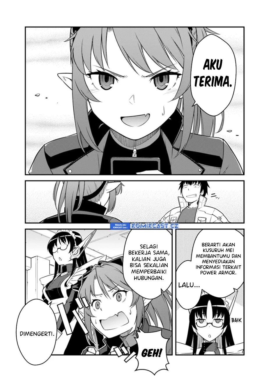 Mezametara Saikyou Soubi to Uchuusen-mochi Datta no de, Ikkodate Mezashite Youhei Toshite Jiyuu ni Ikitai Chap 43.1 - Next Chap 44.1