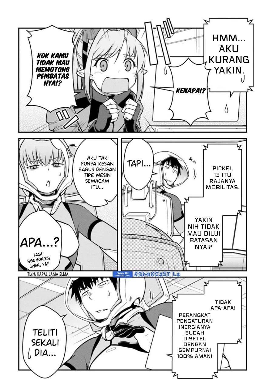 Mezametara Saikyou Soubi to Uchuusen-mochi Datta no de, Ikkodate Mezashite Youhei Toshite Jiyuu ni Ikitai Chap 45.1 - Next Chap 46.1