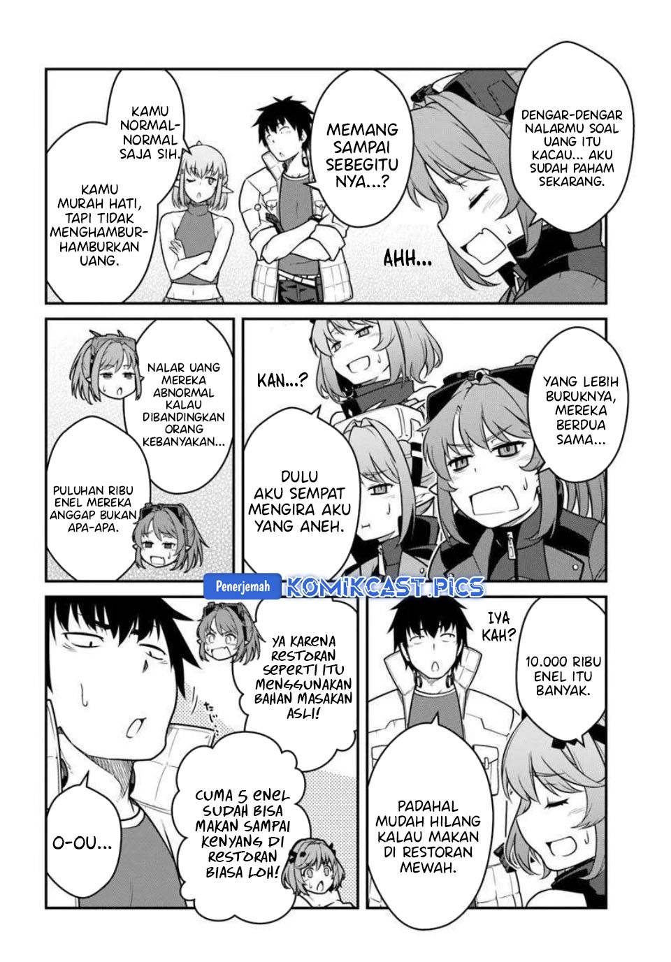 Mezametara Saikyou Soubi to Uchuusen-mochi Datta no de, Ikkodate Mezashite Youhei Toshite Jiyuu ni Ikitai Chap 50.2 - Next Chap 51.2