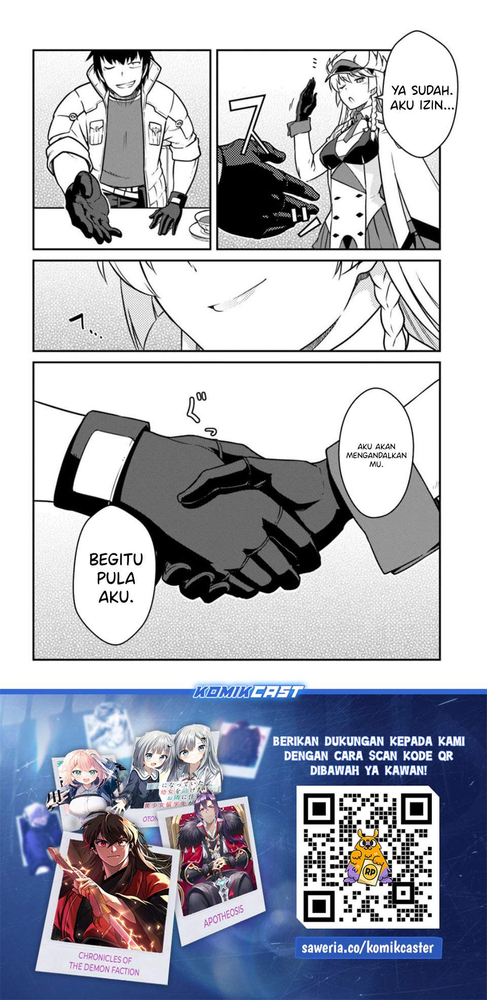 Mezametara Saikyou Soubi to Uchuusen-mochi Datta no de, Ikkodate Mezashite Youhei Toshite Jiyuu ni Ikitai Chap 53.2 - Next Chap 54.2