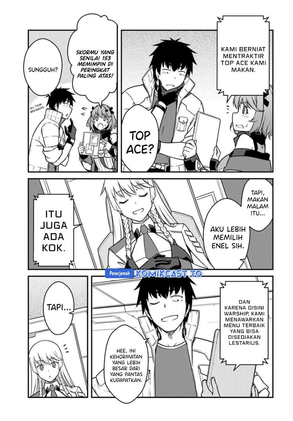 Mezametara Saikyou Soubi to Uchuusen-mochi Datta no de, Ikkodate Mezashite Youhei Toshite Jiyuu ni Ikitai Chap 55.1 - Next Chap 56.1