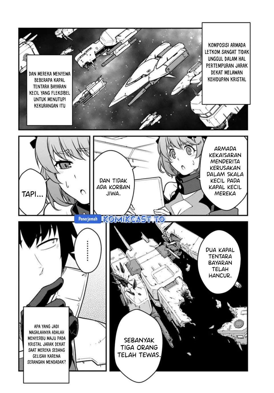 Mezametara Saikyou Soubi to Uchuusen-mochi Datta no de, Ikkodate Mezashite Youhei Toshite Jiyuu ni Ikitai Chap 55.1 - Next Chap 56.1