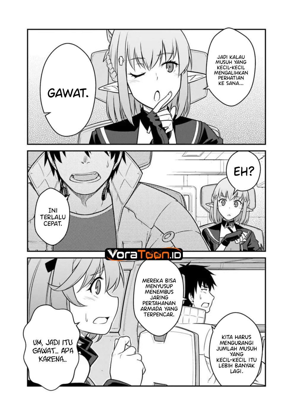 Mezametara Saikyou Soubi to Uchuusen-mochi Datta no de, Ikkodate Mezashite Youhei Toshite Jiyuu ni Ikitai Chap 58 - Next Chap 59