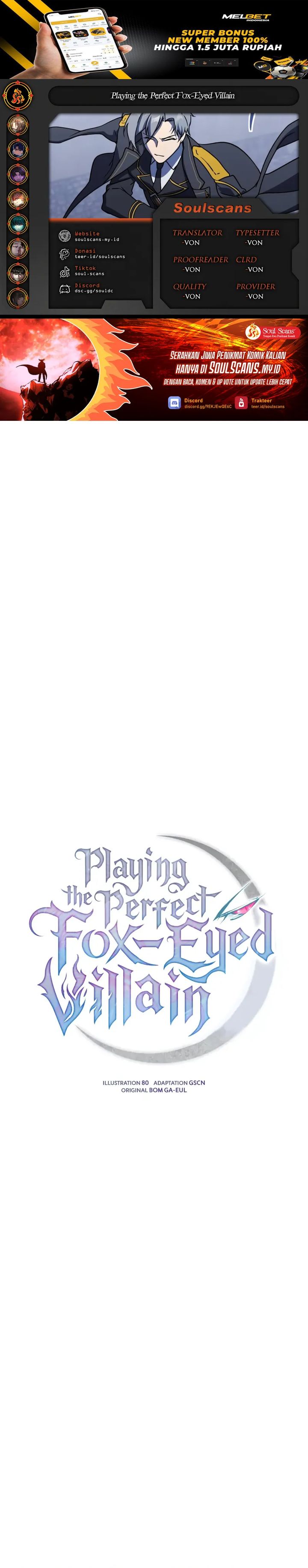 Playing the Perfect Fox-Eyed Villain Chap 24 - Next Chap 25