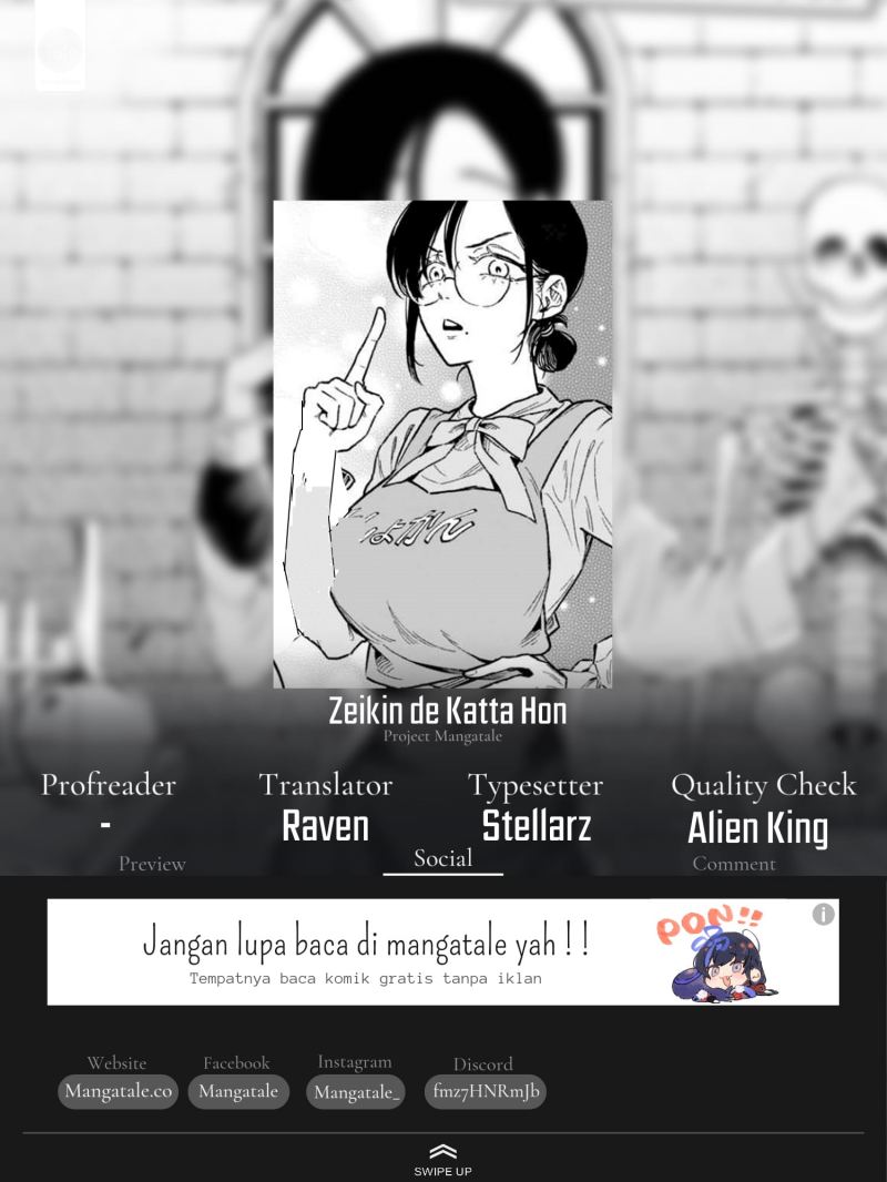 Zeikin de Katta Hon Chap 11 - Next Chap 12