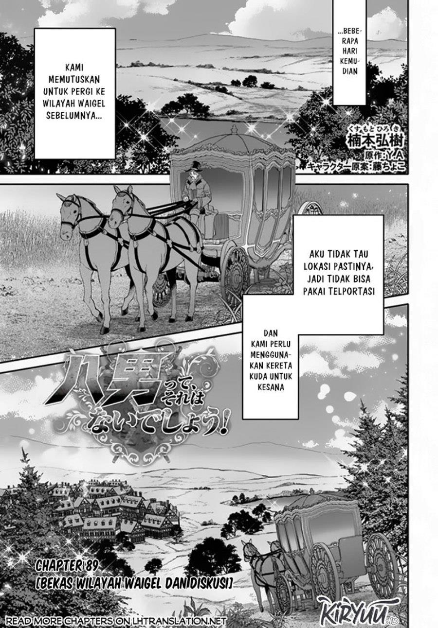 Hachinan tte, Sore wa Nai Deshou! Chap 89 - Next Chap 90