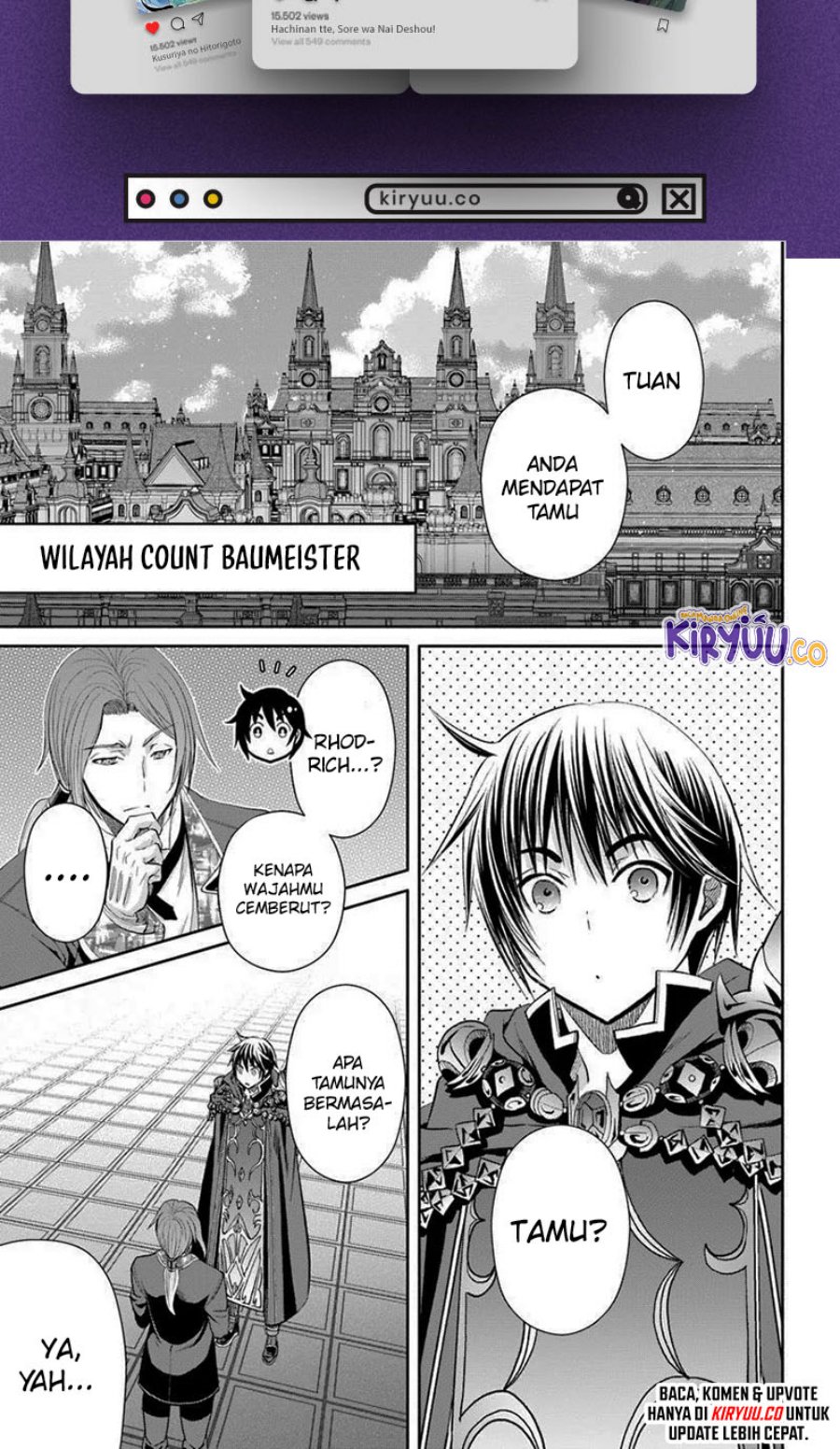 Hachinan tte, Sore wa Nai Deshou! Chap 100 - Next Chap 101