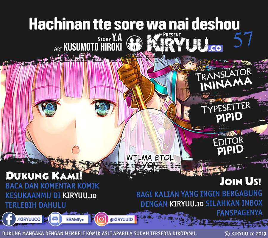 Hachinan tte, Sore wa Nai Deshou! Chap 57 - Next Chap 58