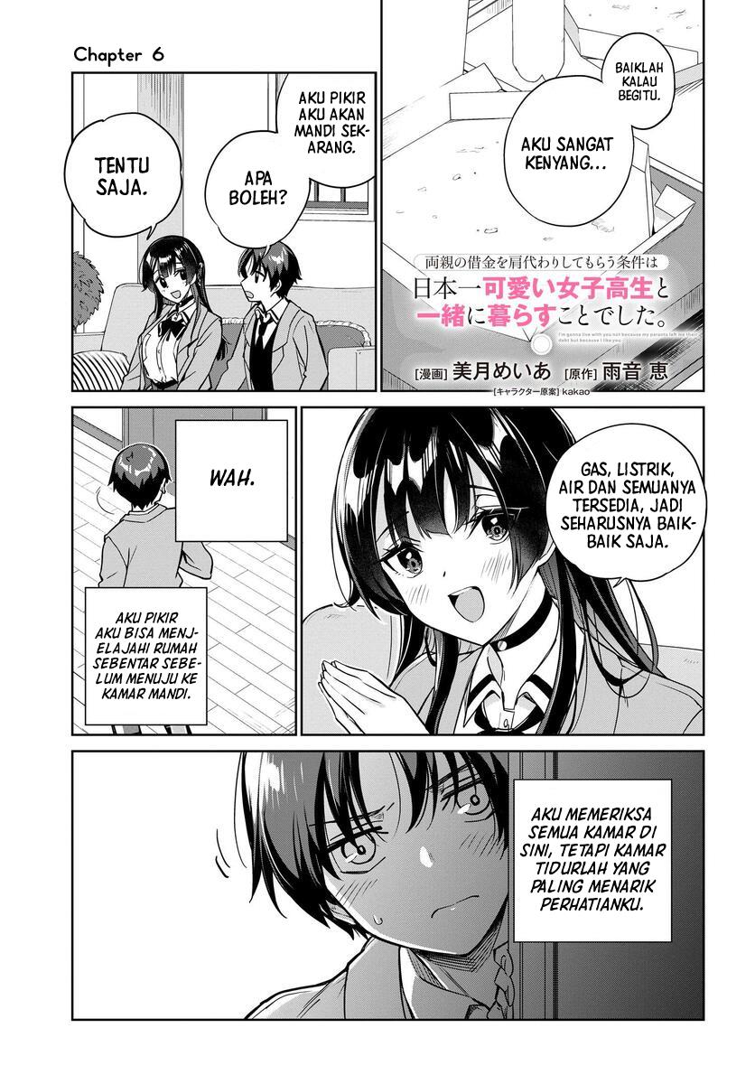 Komik Ryoushin no Shakkin wo Katagawari Shite Morau Jouken wa Nihon’ichi Kawaii Joshikousei to Issho ni Kurasu Koto Chap 6 - Next Chap 7