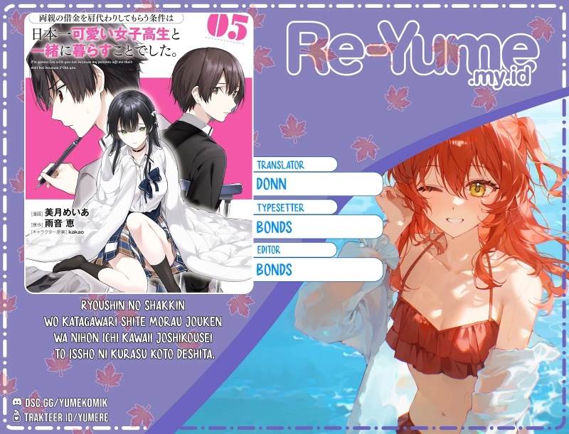 Komik Ryoushin no Shakkin wo Katagawari Shite Morau Jouken wa Nihon’ichi Kawaii Joshikousei to Issho ni Kurasu Koto Chap 39 - Next Chap 40