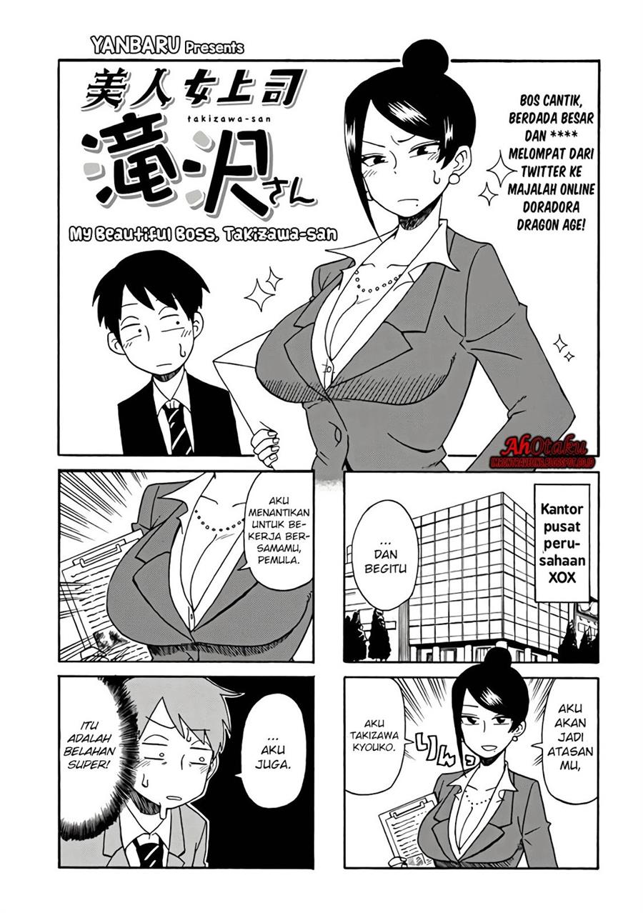 Bijin Onna Joushi Takizawa-san Chap 1 - Next Chap 2