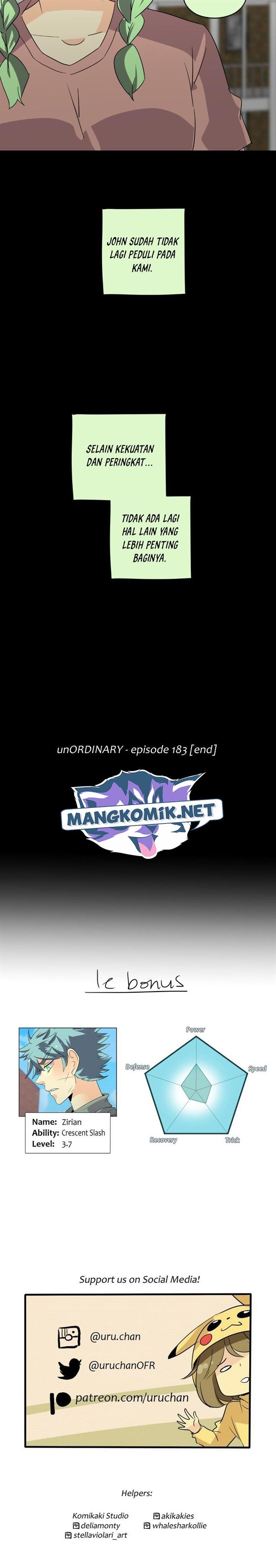 unOrdinary Chap 183 - Next Chap 184