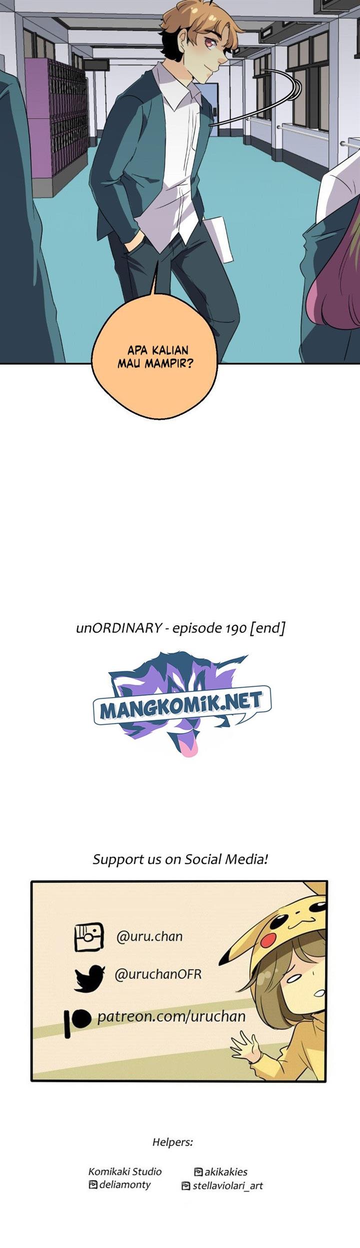 unOrdinary Chap 190 - Next Chap 191