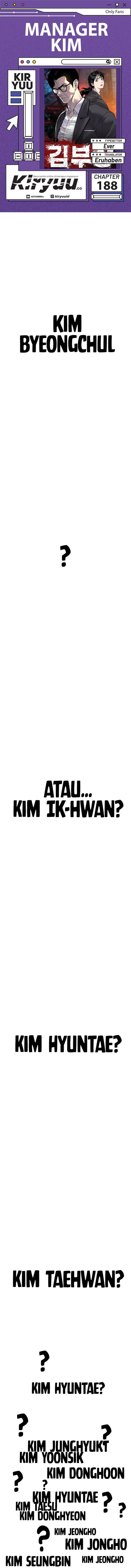 Manager Kim Chap 188 - Next Chap 189