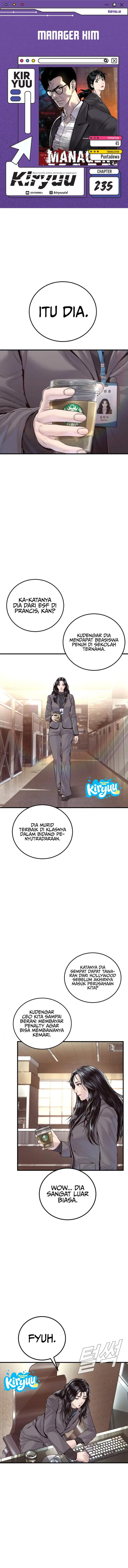 Manager Kim Chap 235 - Next Chap 236