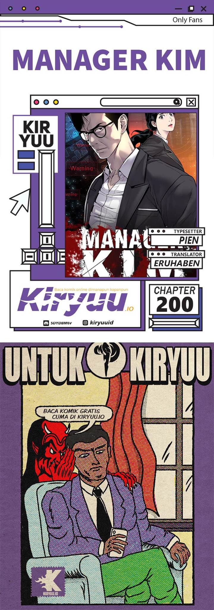 Manager Kim Chap 200 - Next Chap 201